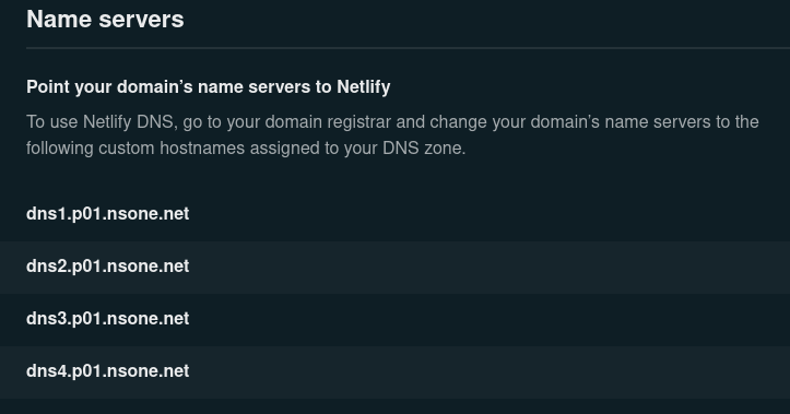 netlify dns